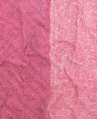 kantha quilt throw made of recycled vintage saris