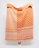 artisan made kantha quilt throw  