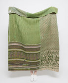 artisan made kantha quilt throw  