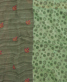 kantha quilt throw made of recycled vintage saris