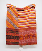 artisan made kantha quilt throw  
