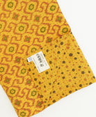 kantha quilt throw featuring traditional kantha hand stitching