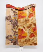 artisan made kantha quilt throw  