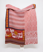 artisan made kantha quilt throw  