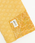 kantha quilt throw featuring traditional kantha hand stitching