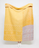 artisan made kantha quilt throw  