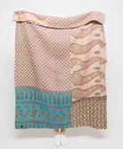 artisan made kantha quilt throw  