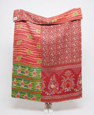artisan made kantha quilt throw  