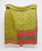 artisan made kantha quilt throw  