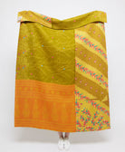 artisan made kantha quilt throw  