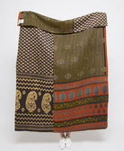 artisan made kantha quilt throw  