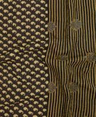 kantha quilt throw made of recycled vintage saris
