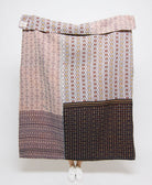 artisan made kantha quilt throw  