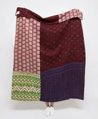 artisan made kantha quilt throw  