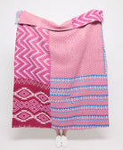 artisan made kantha quilt throw  