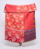 Artisan made kantha quilt throw  