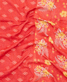 Kantha quilt throw made of recycled vintage saris