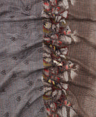 Kantha quilt throw made of recycled vintage saris