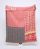 Artisan made kantha quilt throw  
