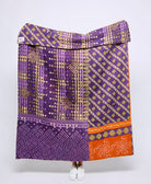 Artisan made kantha quilt throw  