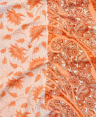 kantha quilt throw with a tag featuring the hand-stitched signature of the maker