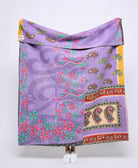 Artisan made kantha quilt throw  