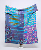 Artisan made kantha quilt throw  