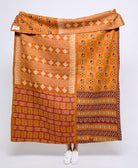 Artisan made kantha quilt throw  