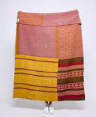 Artisan made kantha quilt throw  