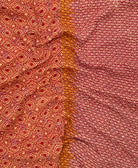 Kantha quilt throw featuring traditional kantha hand stitching
