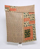 Artisan made kantha quilt throw  