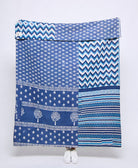 Artisan made kantha quilt throw  
