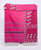 Artisan made kantha quilt throw  