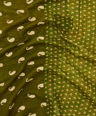 Kantha quilt throw featuring traditional kantha hand stitching