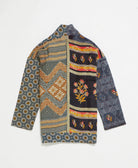 handmade open front cocoon quilted jacket