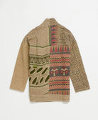 handmade open front cocoon quilted jacket