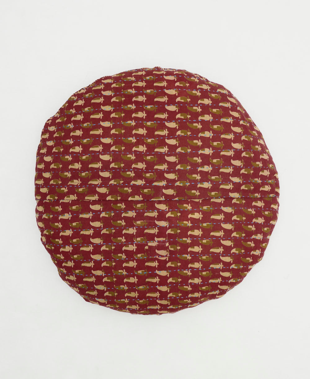 round throw pillow