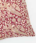 kantha embroidery on small throw pillow