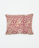 small lumbar pillow with removeable down feather insert