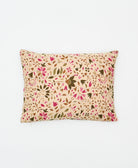 small pillow handmade in India from vintage cotton fabrics