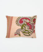 small lumbar pillow with removeable down feather insert