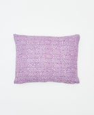 small pillow handmade in India from vintage cotton fabrics