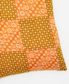 kantha embroidery on small throw pillow