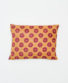 small lumbar pillow with removeable down feather insert