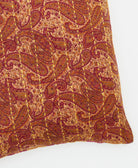 kantha embroidery on small throw pillow