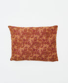 small pillow handmade in India from vintage cotton fabrics