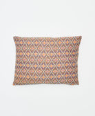 small pillow handmade in India from vintage cotton fabrics