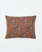 small pillow handmade in India from vintage cotton fabrics