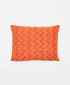 small pillow handmade in India from vintage cotton fabrics