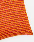 kantha embroidery on small throw pillow